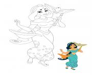 Cute Princess Jasmine aladdin disney